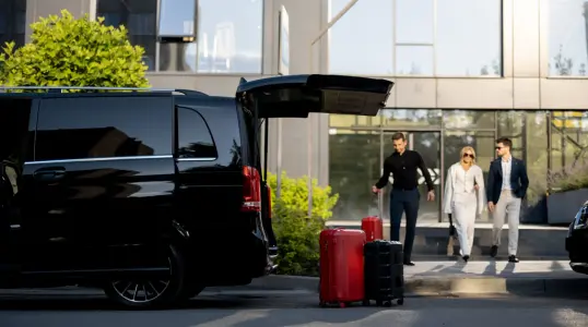 Private city-to-city transfer in Morocco with luxury vehicle and professional chauffeur