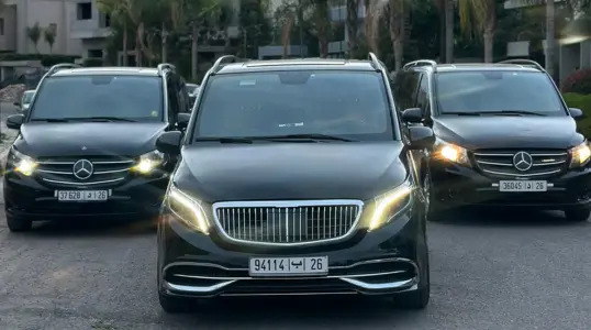 Private chauffeur services in Morocco with luxury vehicles and personalized itineraries