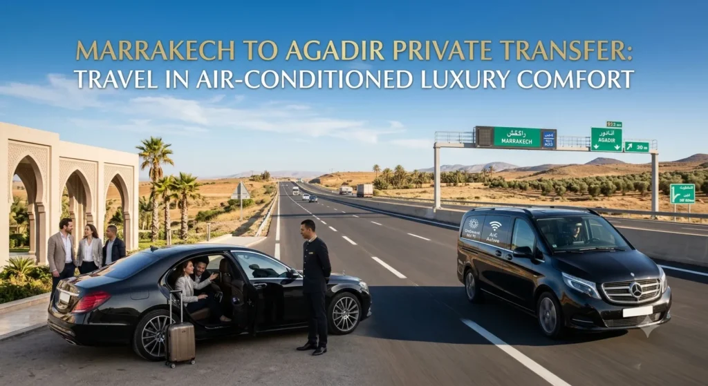 Marrakech to Agadir Private Transfer: Travel in Air-Conditioned Luxury Comfort