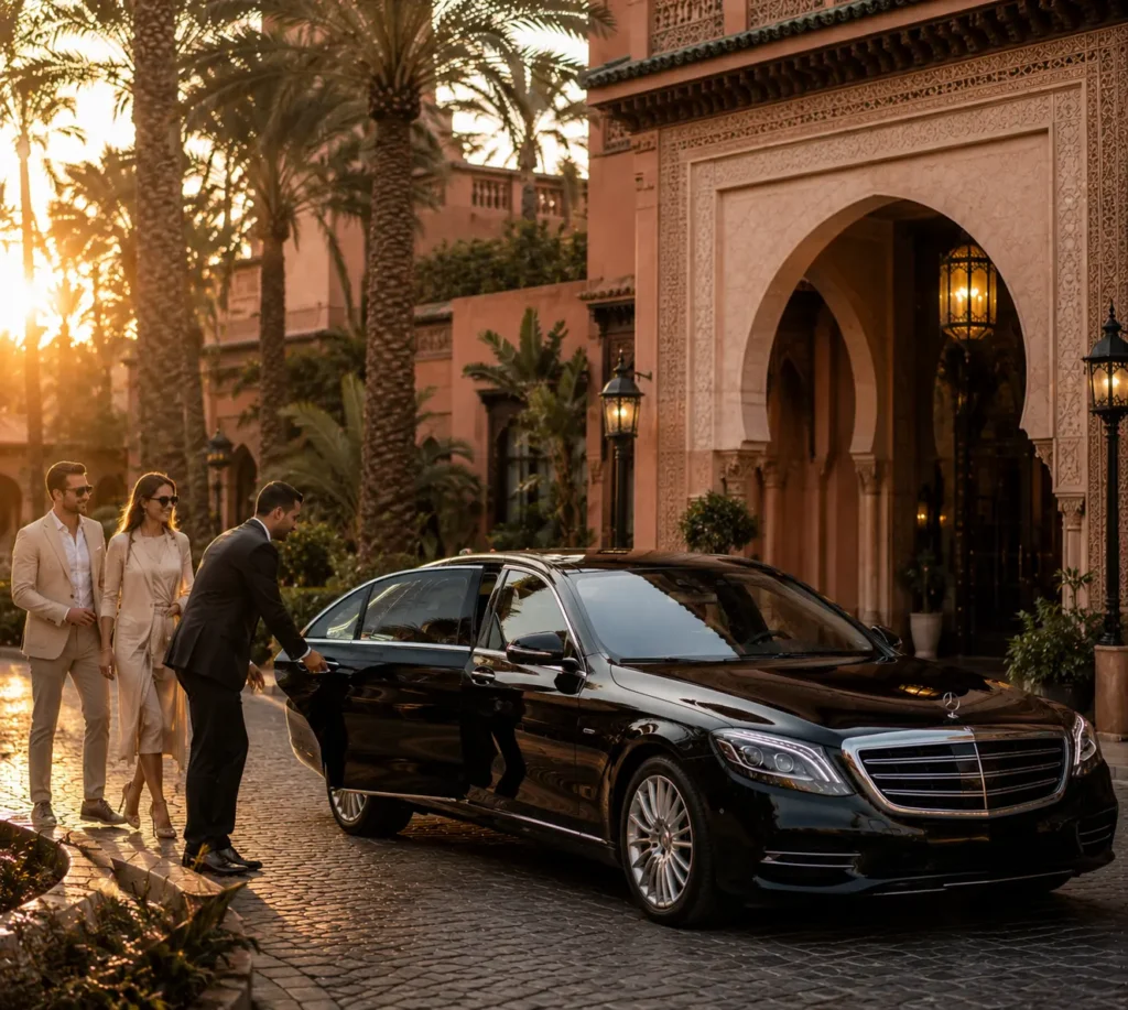 Marrakech Airport to La Mamounia Transfer | Luxury Private Chauffeur Service