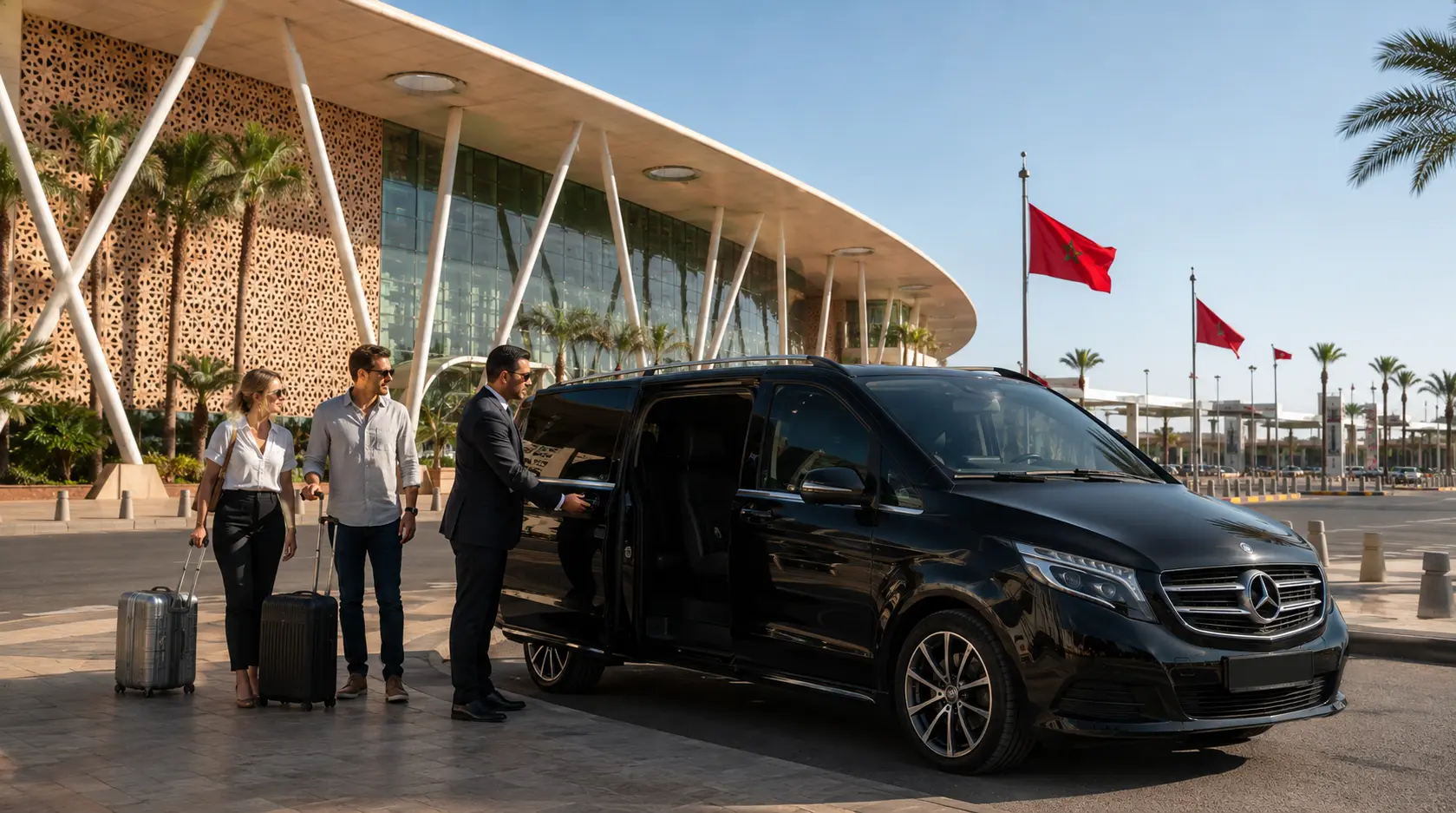 Morocco Airport Transfer Private airport transfer at Marrakech Menara Airport