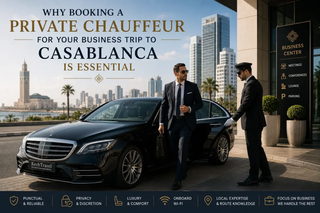Why Booking a Private Chauffeur for Your Business Trip to Casablanca is Essential