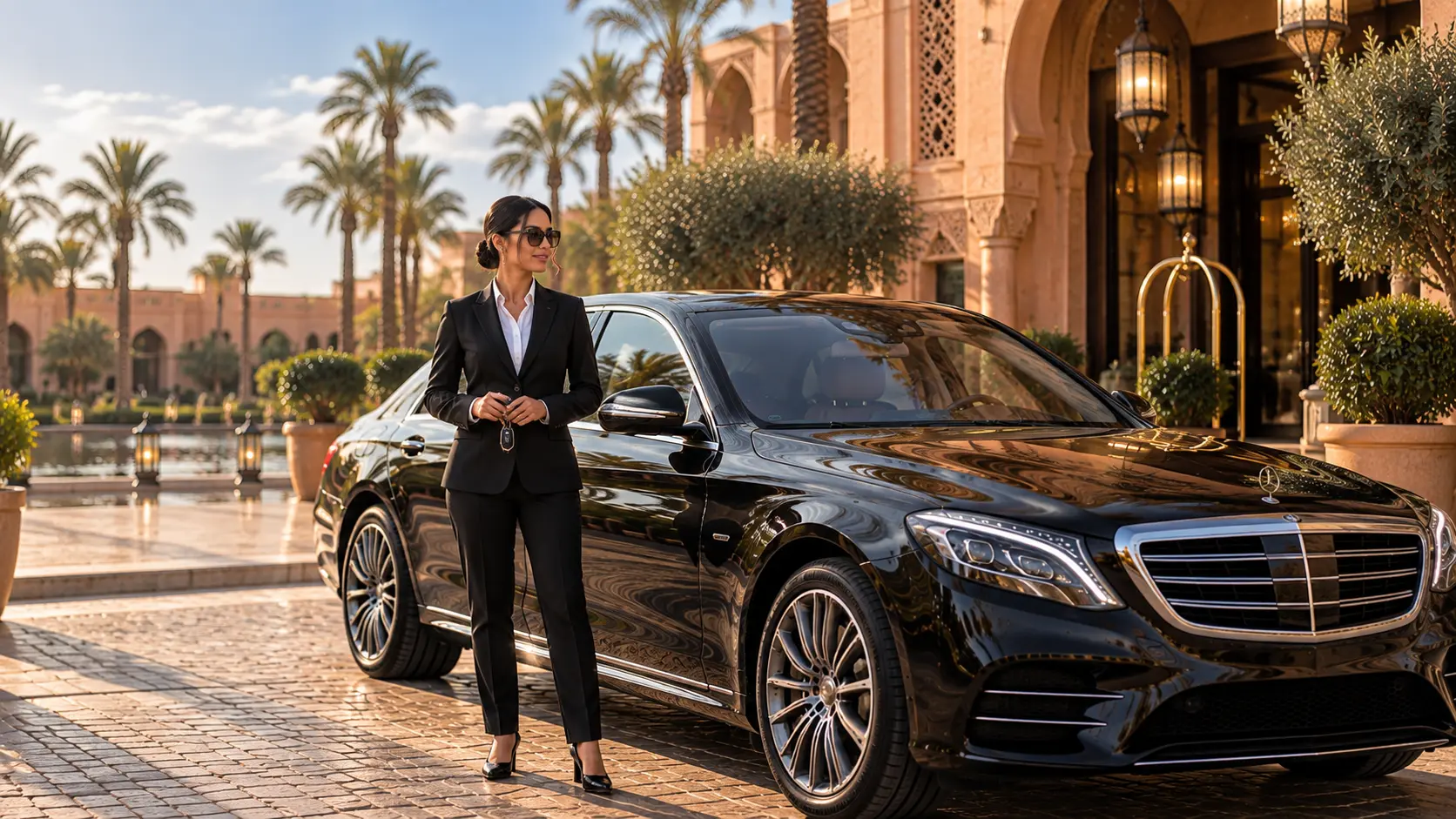 private driver morocco Full-day private driver service in Morocco with professional chauffeur