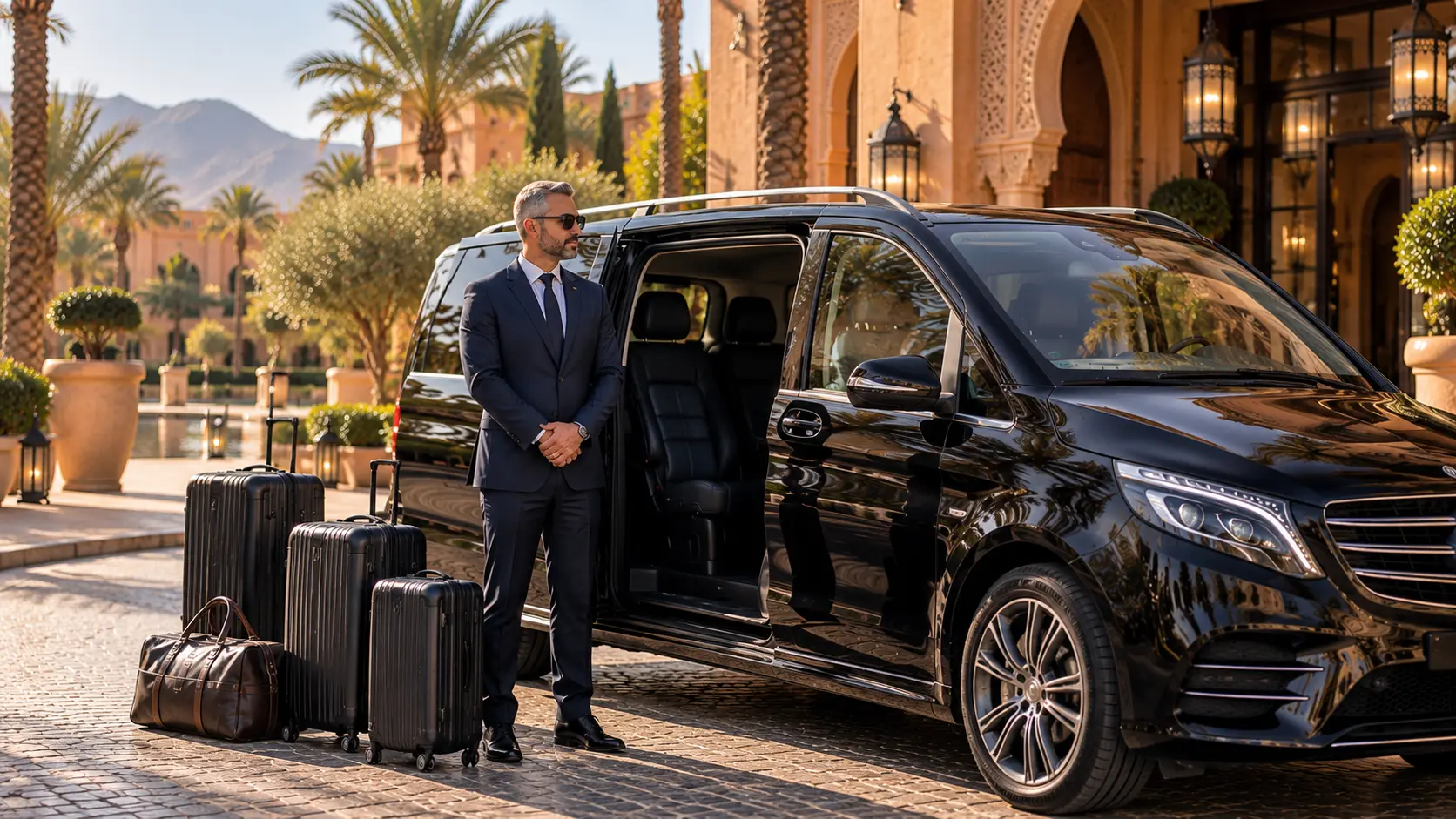 private driver morocco Multi-day chauffeur service in Morocco with private vehicle