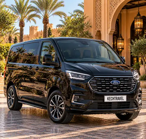 Ford Tourneo passenger van in Morocco