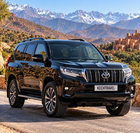 Toyota Prado 4x4 private vehicle in Morocco
